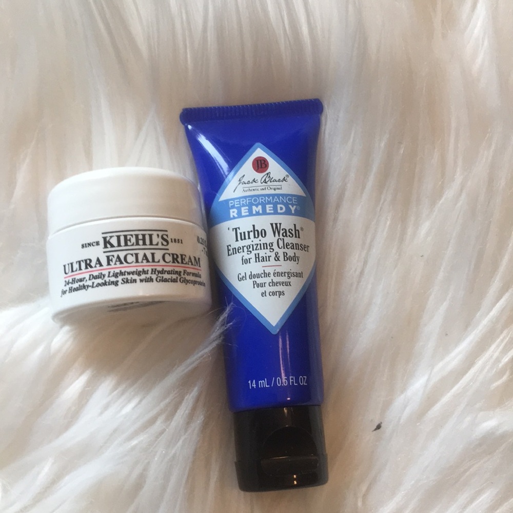 KIEHL’S Turbo wash, untra facial cream